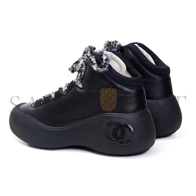 Ch*el coco neige cc chunky high top sneakers g39498